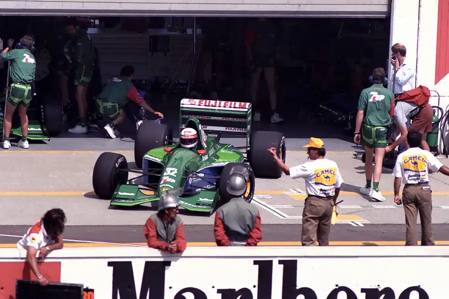 041 | 1991 | Budapest | Jordan-Ford Cosworth 191 | Bertrand Gachot | © carsten riede fotografie