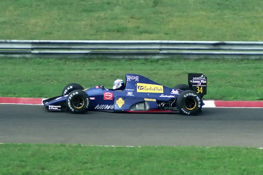 042 | 1991 | Budapest | Lambo-Lamborghini 291 | Nicola Larini | © carsten riede fotografie