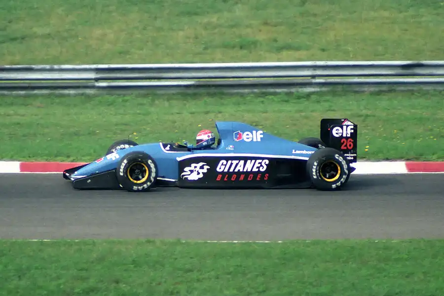 050 | 1991 | Budapest | Ligier-Lamborghini JS35B | Eric Comas | © carsten riede fotografie