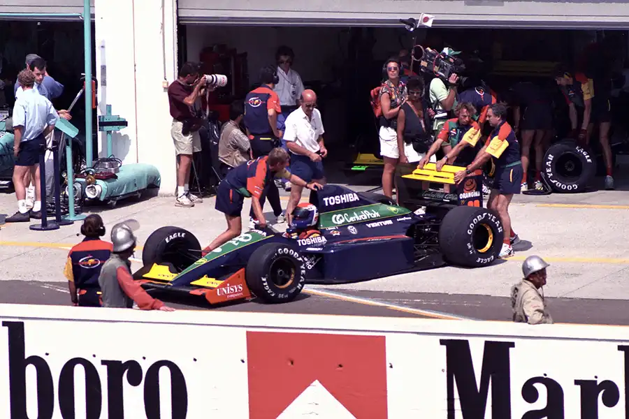 052 | 1991 | Budapest | Lola-Ford Cosworth L91 | Eric Bernard | © carsten riede fotografie
