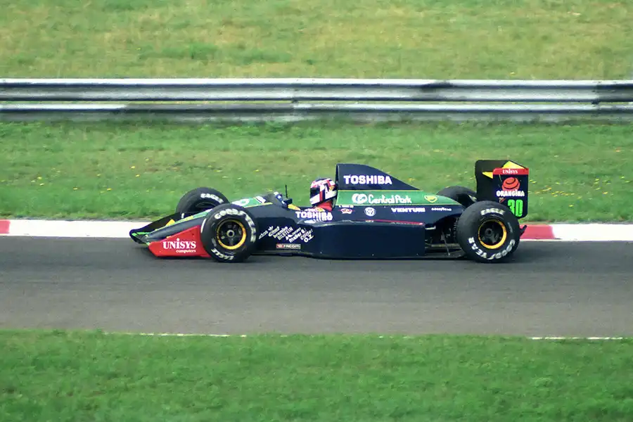 053 | 1991 | Budapest | Lola-Ford Cosworth L91 | Aguri Suzuki | © carsten riede fotografie