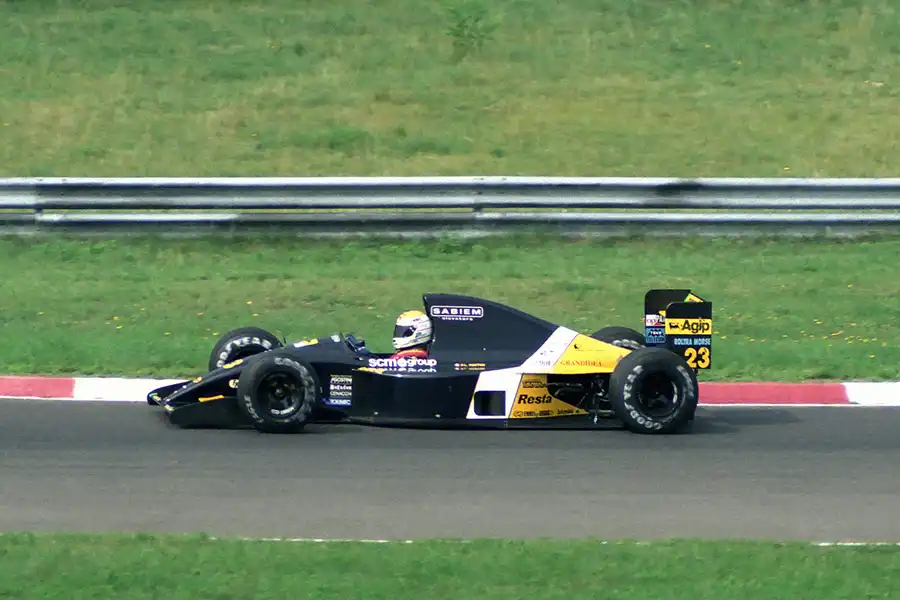 071 | 1991 | Budapest | Minardi-Ferrari M191 | Pierluigi Martini | © carsten riede fotografie