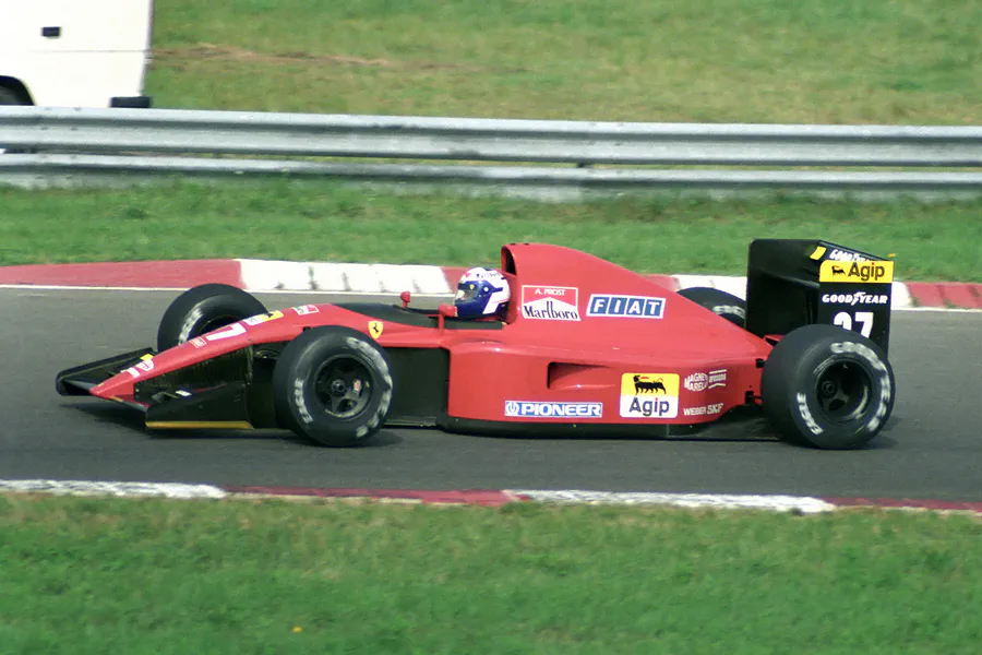 031 | 1991 | Budapest | Ferrari 643 | Alain Prost | © carsten riede fotografie