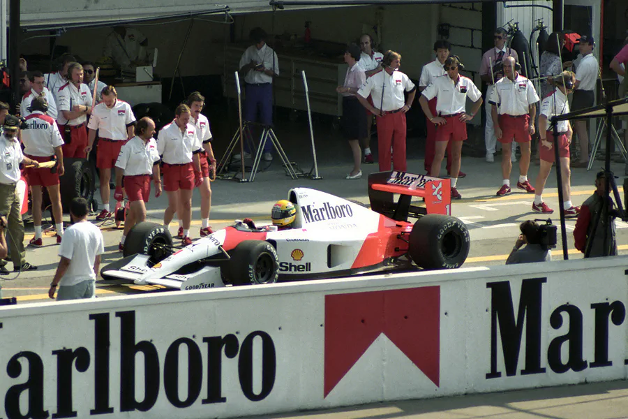 065 | 1991 | Budapest | McLaren-Honda MP4/6 | Ayrton Senna | © carsten riede fotografie