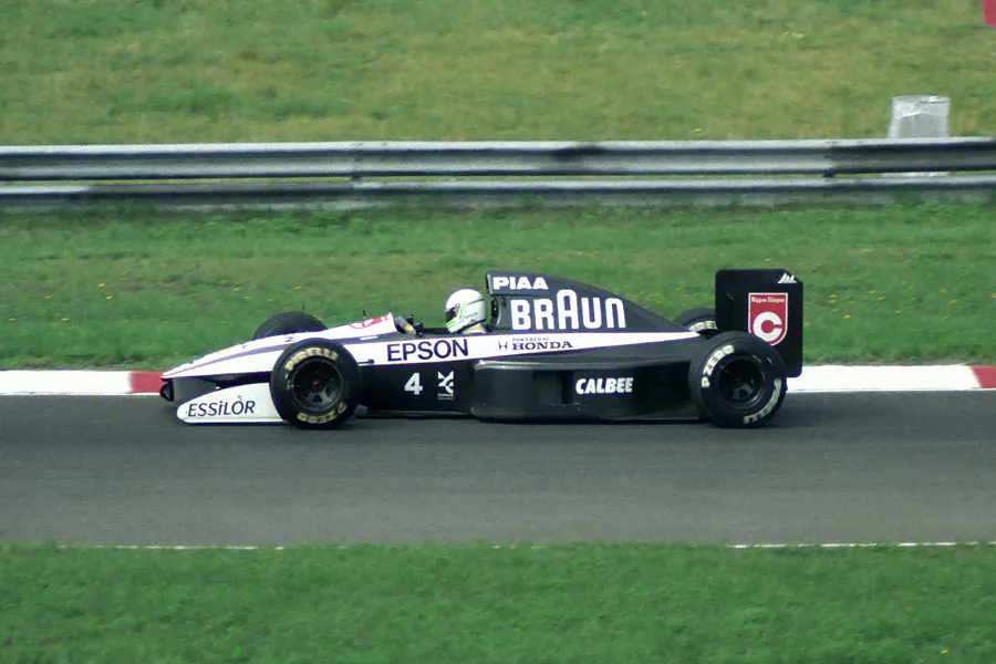 076 | 1991 | Budapest | Tyrrell-Honda 020 | Stefano Modena | © carsten riede fotografie