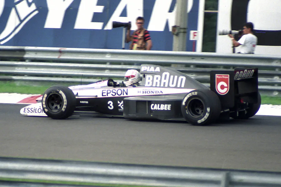 078 | 1991 | Budapest | Tyrrell-Honda 020 | Satoru Nakajima | © carsten riede fotografie