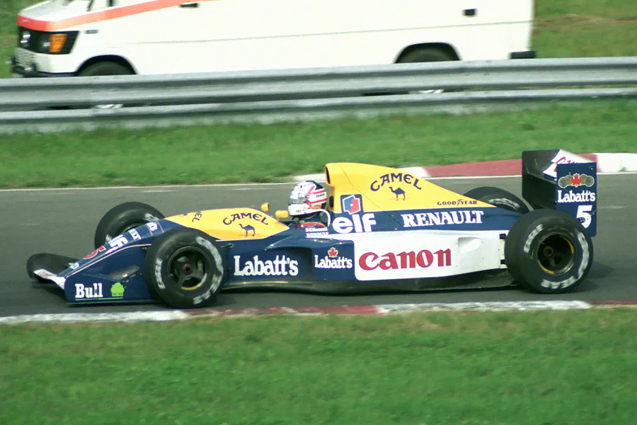 082 | 1991 | Budapest | Williams-Renault FW14 | Nigel Mansell | © carsten riede fotografie