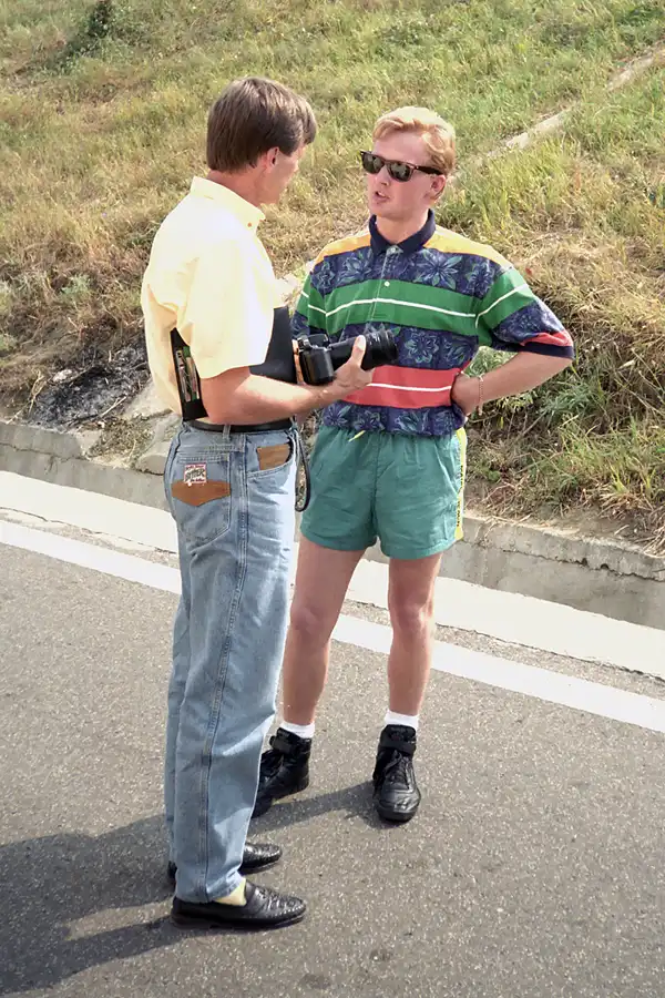 008 | 1992 | Budapest | Johnny Herbert | © carsten riede fotografie