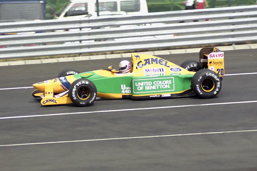 033 | 1992 | Budapest | Benetton-Ford Cosworth B192 | Martin Brundle | © carsten riede fotografie