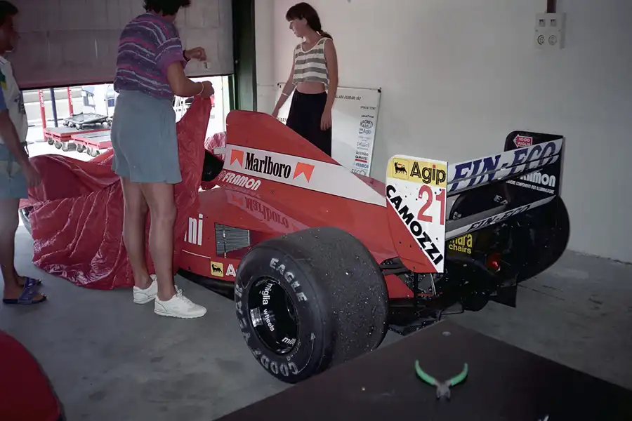 036 | 1992 | Budapest | BMS Dallara-Ferrari 192 | © carsten riede fotografie