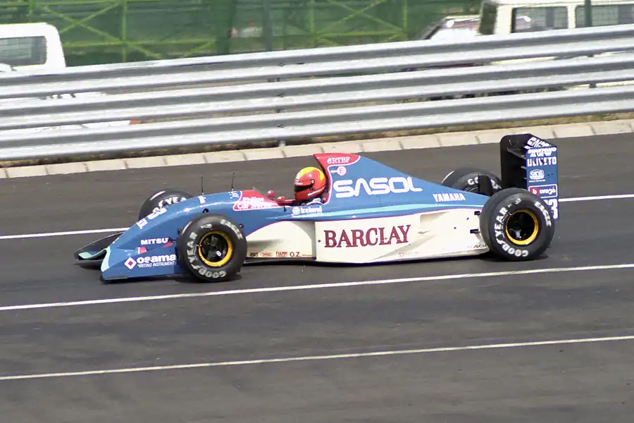 061 | 1992 | Budapest | Jordan-Yamaha 192 | Mauricio Gugelmin | © carsten riede fotografie