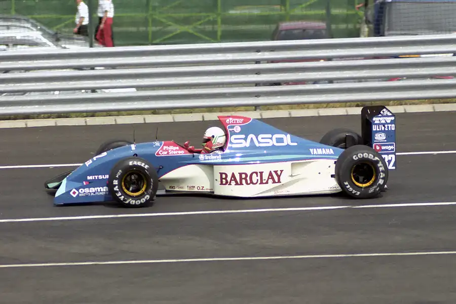 062 | 1992 | Budapest | Jordan-Yamaha 192 | Stefano Modena | © carsten riede fotografie