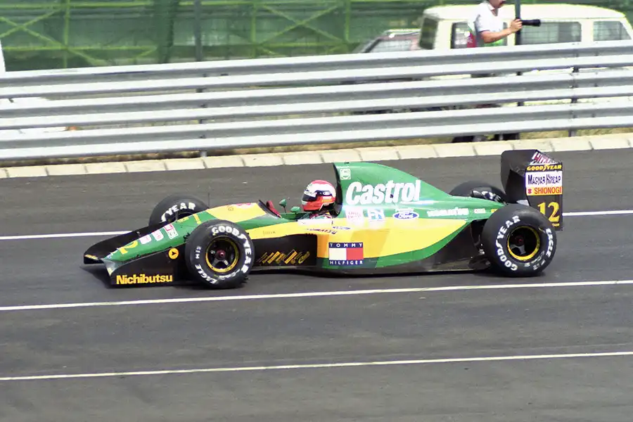 074 | 1992 | Budapest | Lotus-Ford Cosworth 107 | Johnny Herbert | © carsten riede fotografie