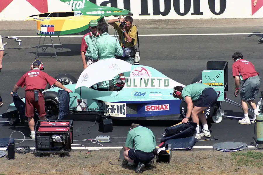 076 | 1992 | Budapest | March-Ilmor CG911 | Paul Belmondo | © carsten riede fotografie