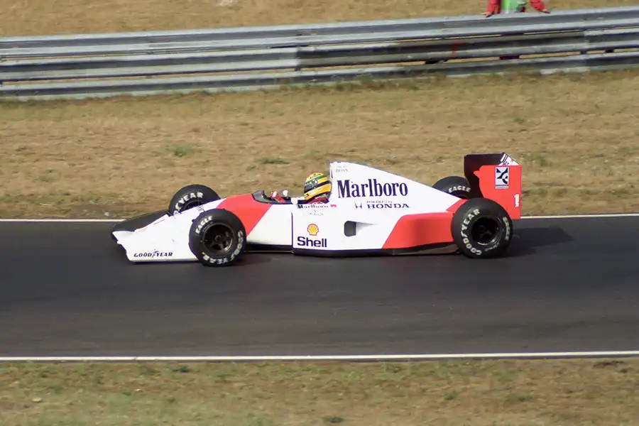 085 | 1992 | Budapest | McLaren-Honda MP4/7 | Ayrton Senna | © carsten riede fotografie