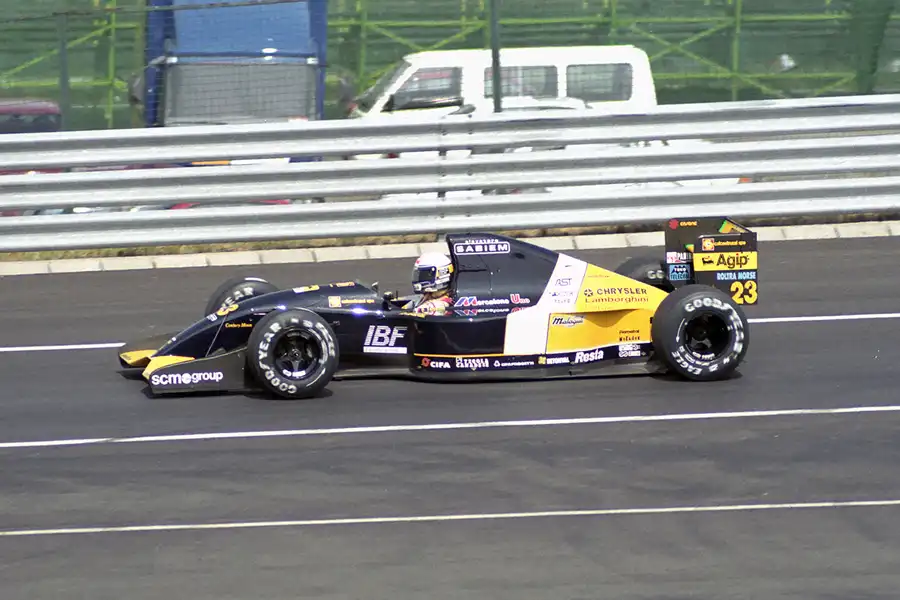 090 | 1992 | Budapest | Minardi-Lamborghini M192 | Alex Zanardi | © carsten riede fotografie