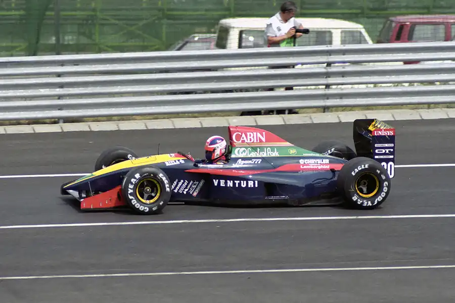 103 | 1992 | Budapest | Venturi-Lamborghini LC92 | Ukyo Katayama | © carsten riede fotografie