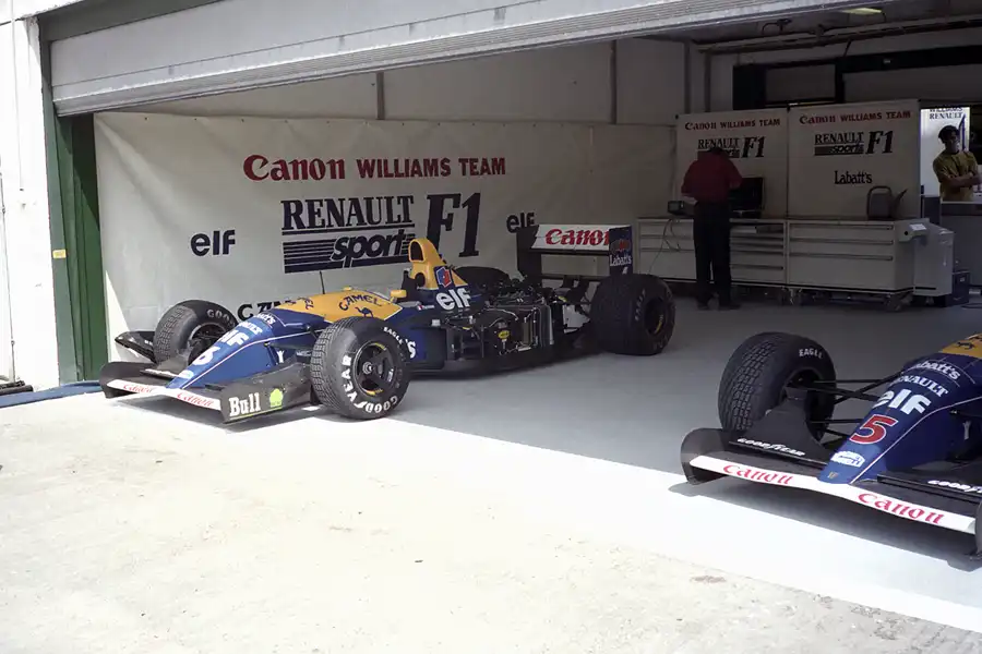 104 | 1992 | Budapest | Williams-Renault FW14B | © carsten riede fotografie