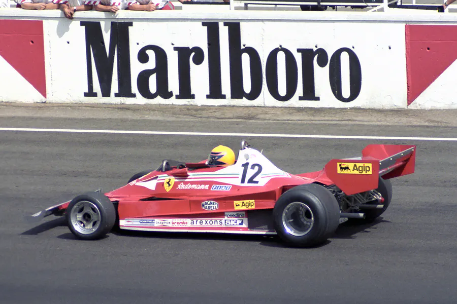 023 | 1992 | Budapest | Ferrari 500th Grand Prix Parade | Ferrari 312T2 | Roberto Moreno | © carsten riede fotografie