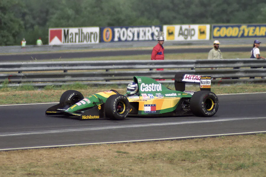 072 | 1992 | Budapest | Lotus-Ford Cosworth 107 | Mika Hakkinen | © carsten riede fotografie