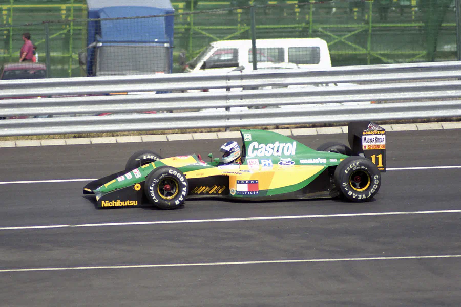 073 | 1992 | Budapest | Lotus-Ford Cosworth 107 | Mika Hakkinen | © carsten riede fotografie
