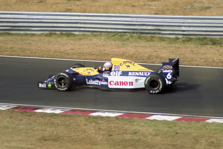 110 | 1992 | Budapest | Williams-Renault FW14B | Riccardo Patrese | © carsten riede fotografie