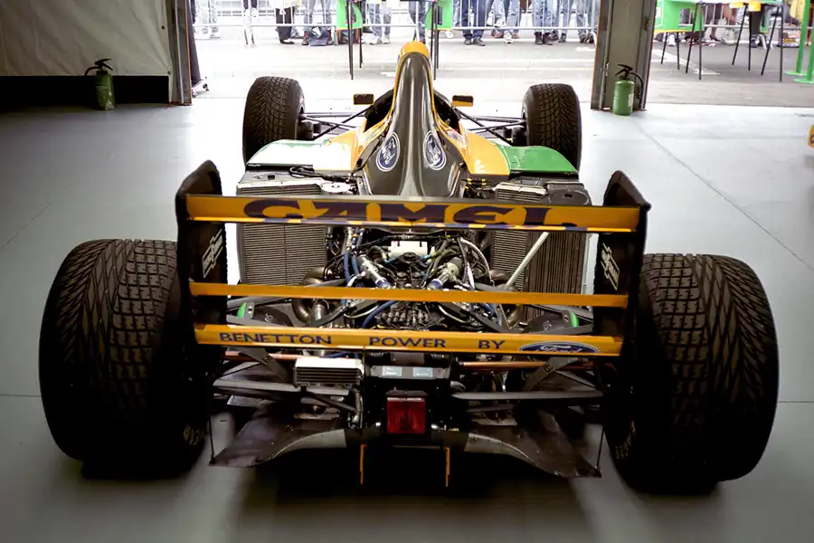 002 | 1993 | Spa-Francorchamps | Benetton-Ford Cosworth B193B | © carsten riede fotografie