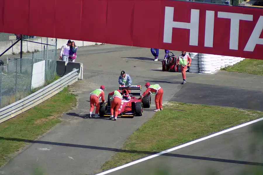 014 | 1993 | Spa-Francorchamps | Ferrari F93A | Gerhard Berger | © carsten riede fotografie