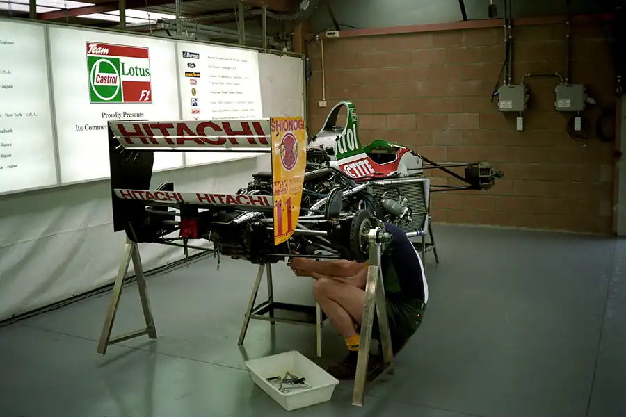 041 | 1993 | Spa-Francorchamps | Lotus-Ford Cosworth 107B | © carsten riede fotografie