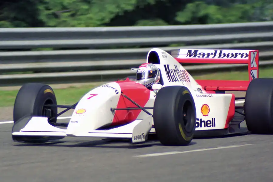 052 | 1993 | Spa-Francorchamps | McLaren-Ford Cosworth MP4/8 | Michael Andretti | © carsten riede fotografie