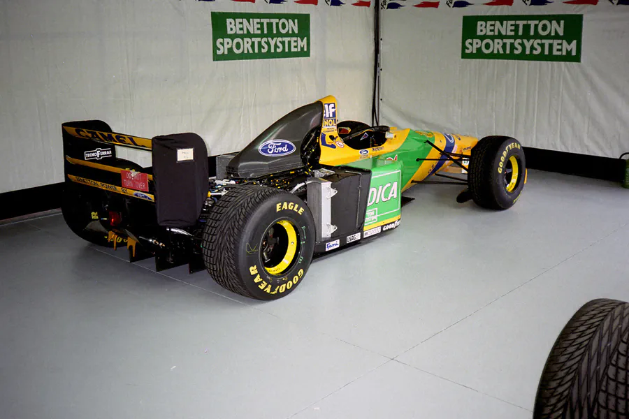 003 | 1993 | Spa-Francorchamps | Benetton-Ford Cosworth B193B | © carsten riede fotografie