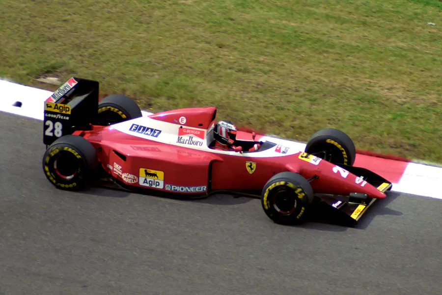 012 | 1993 | Spa-Francorchamps | Ferrari F93A | Gerhard Berger | © carsten riede fotografie