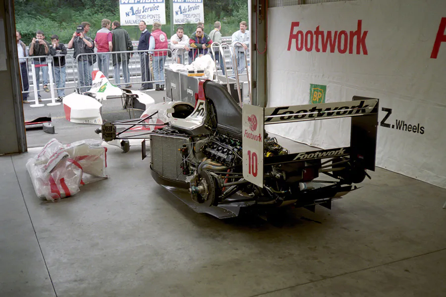 016 | 1993 | Spa-Francorchamps | Footwork-Mugen Honda FA14 | © carsten riede fotografie