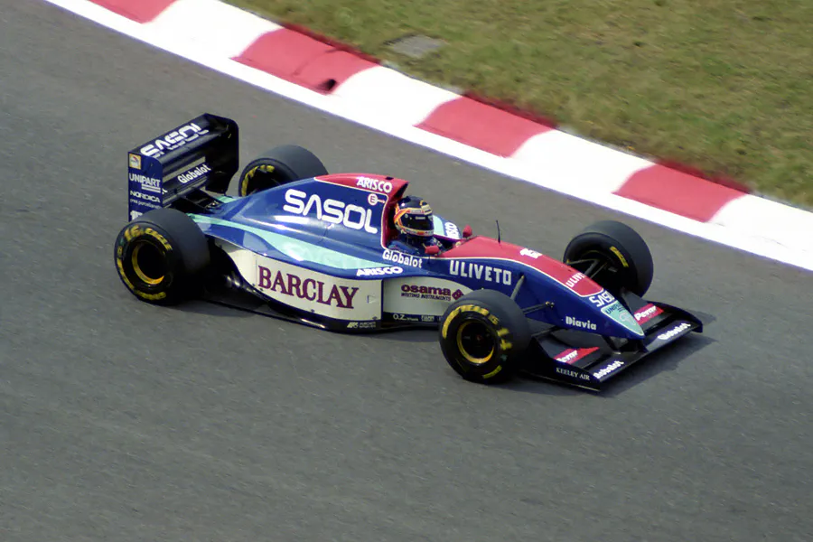 026 | 1993 | Spa-Francorchamps | Jordan-Hart 193 | Thierry Boutsen | © carsten riede fotografie