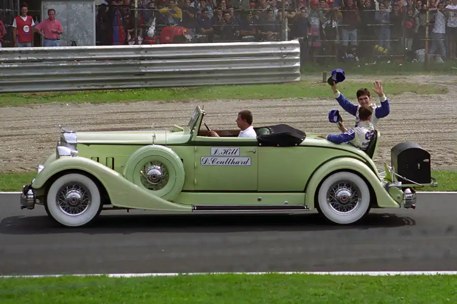 043 | 1994 | Monza | Autodromo Nazionale Monza | Drivers Parade | Damon Hill | © carsten riede fotografie