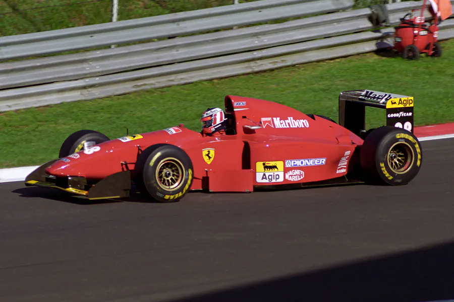 004 | 1994 | Monza | Ferrari 412T1B | Gerhard Berger | © carsten riede fotografie