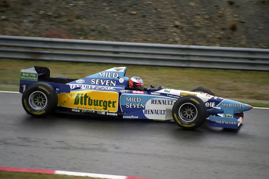 004 | 1995 | Spa-Francorchamps | Benetton-Renault B195 | Michael Schumacher | © carsten riede fotografie
