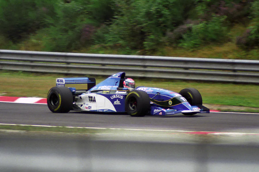 037 | 1995 | Spa-Francorchamps | Pacific-Ford Cosworth PR02 | Andrea Montermini | © carsten riede fotografie
