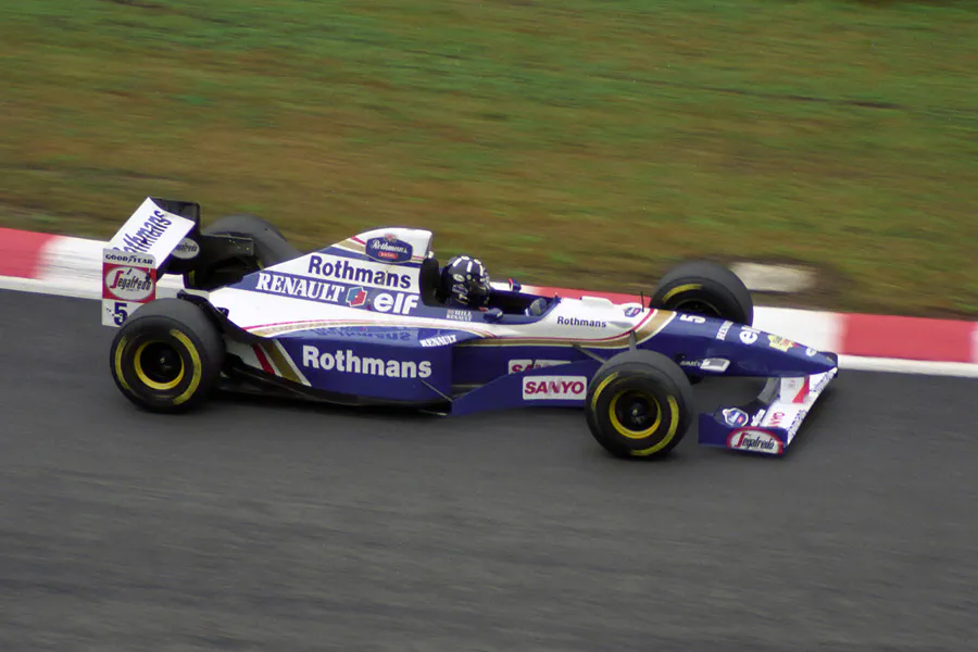 049 | 1995 | Spa-Francorchamps | Williams-Renault FW17 | Damon Hill | © carsten riede fotografie