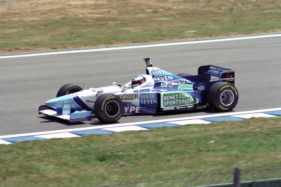001 | 1996 | Barcelona | Benetton-Renault B196 | Jean Alesi | © carsten riede fotografie