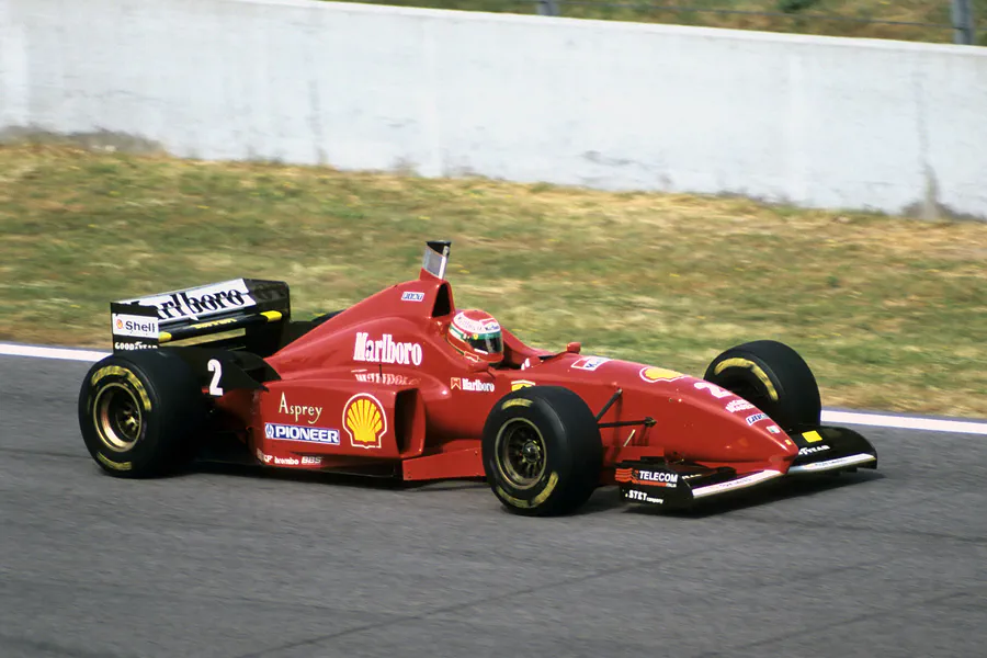005 | 1996 | Barcelona | Ferrari F310 | Eddie Irvine | © carsten riede fotografie