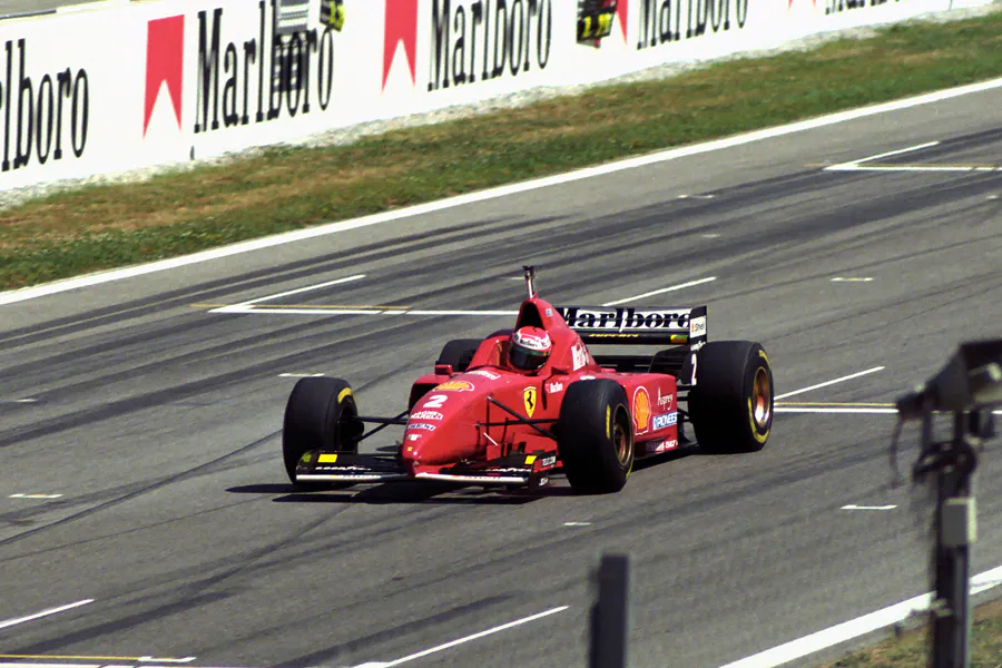 006 | 1996 | Barcelona | Ferrari F310 | Eddie Irvine | © carsten riede fotografie