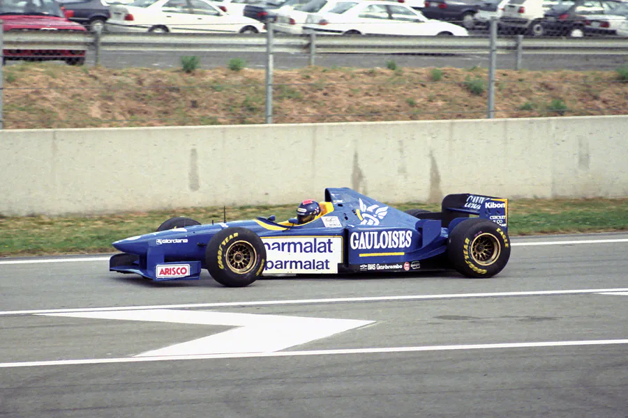 019 | 1996 | Barcelona | Ligier-Mugen Honda JS43 | Pedro Diniz | © carsten riede fotografie