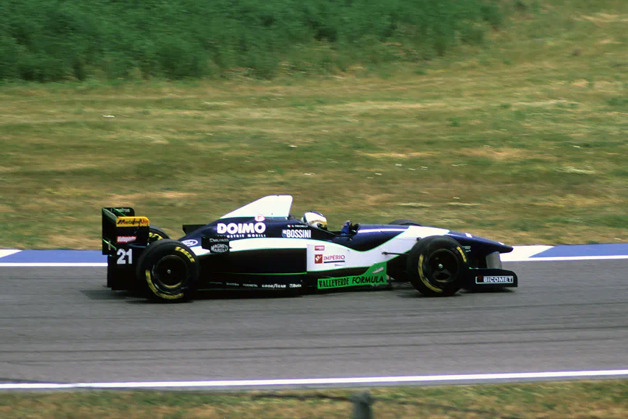 028 | 1996 | Barcelona | Minardi-Ford Cosworth M195B | Giancarlo Fisichella | © carsten riede fotografie