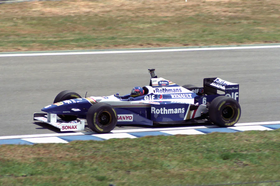 037 | 1996 | Barcelona | Williams-Renault FW18 | Jacques Villeneuve | © carsten riede fotografie