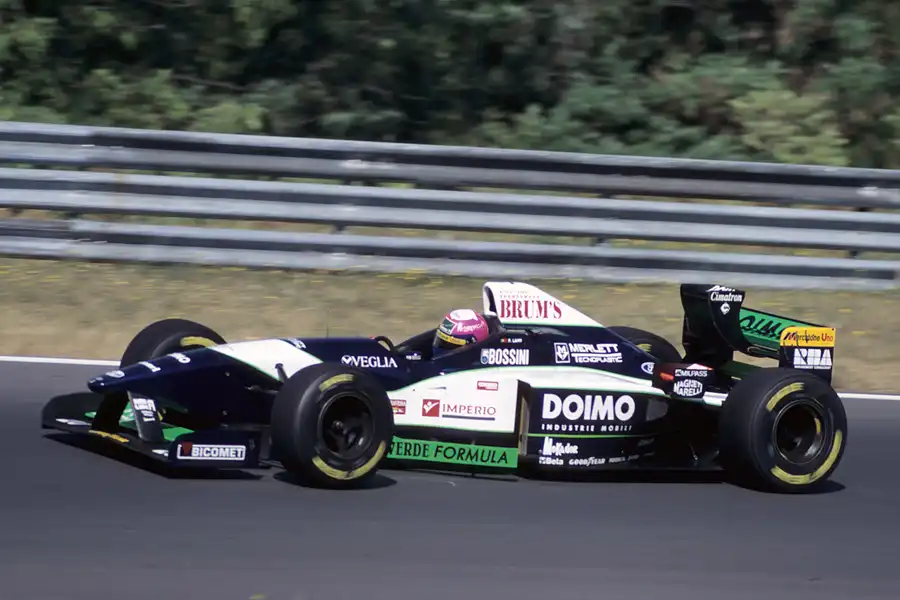 028 | 1996 | Budapest | Minardi-Ford Cosworth M195B | Pedro Lamy | © carsten riede fotografie