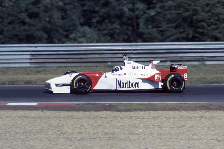 021 | 1996 | Budapest | McLaren-Mercedes Benz MP4/11 | David Coulthard | © carsten riede fotografie