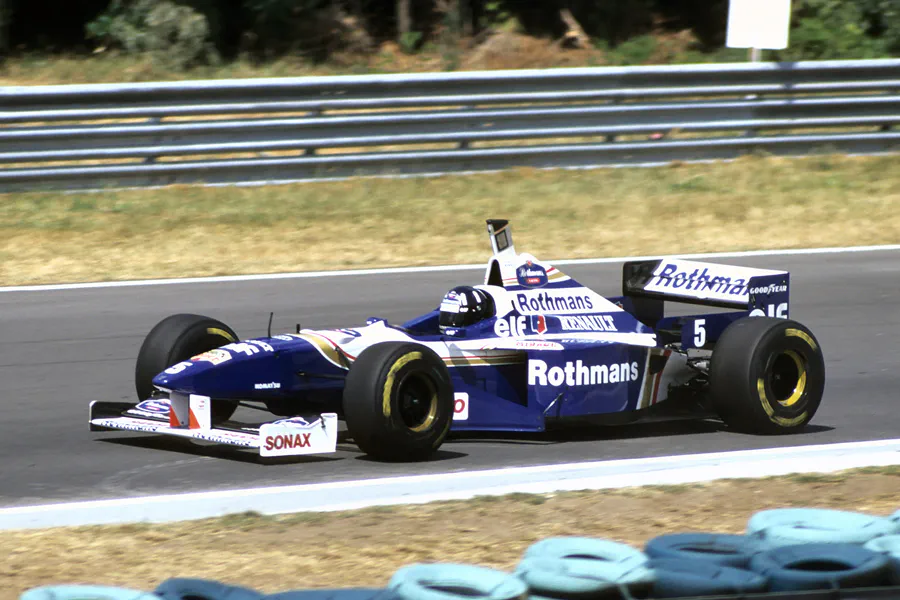 040 | 1996 | Budapest | Williams-Renault FW18 | Damon Hill | © carsten riede fotografie
