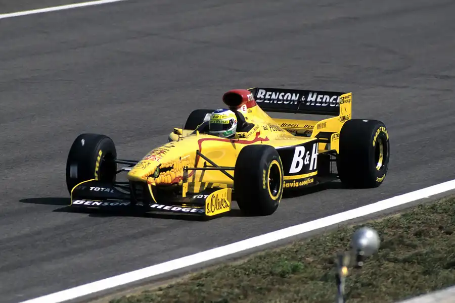 013 | 1997 | Barcelona | Jordan-Peugeot 197 | Giancarlo Fisichella | © carsten riede fotografie