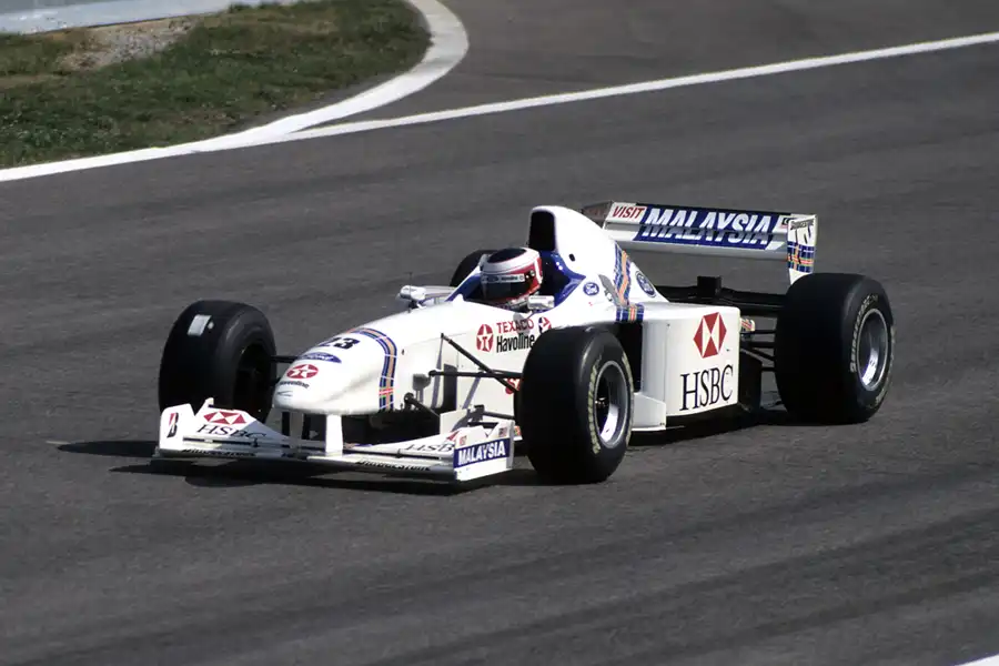 035 | 1997 | Barcelona | Stewart-Ford Cosworth SF1 | Jan Magnussen | © carsten riede fotografie